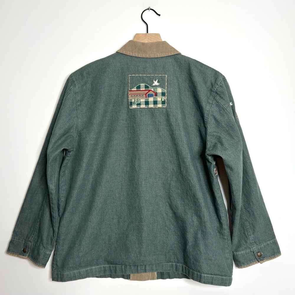 VINTAGE Teddi Chore Coat Corduroy Collar - Picture 5 of 7
